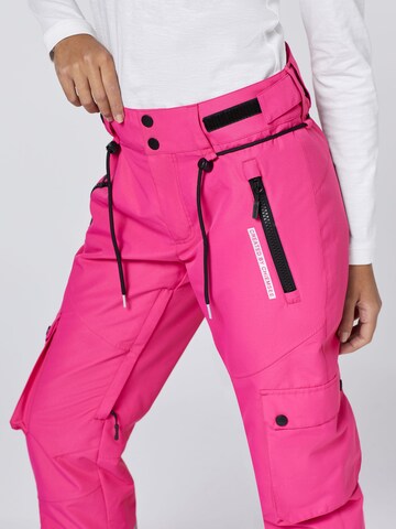 CHIEMSEE Regular Workout Pants in Pink