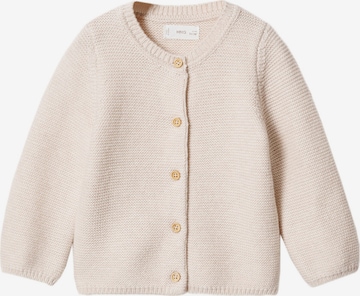 MANGO KIDS Strickjacke 'BOBA' in Beige: predná strana