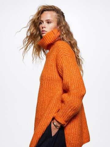 MANGO Sweater 'Fresa' in Orange