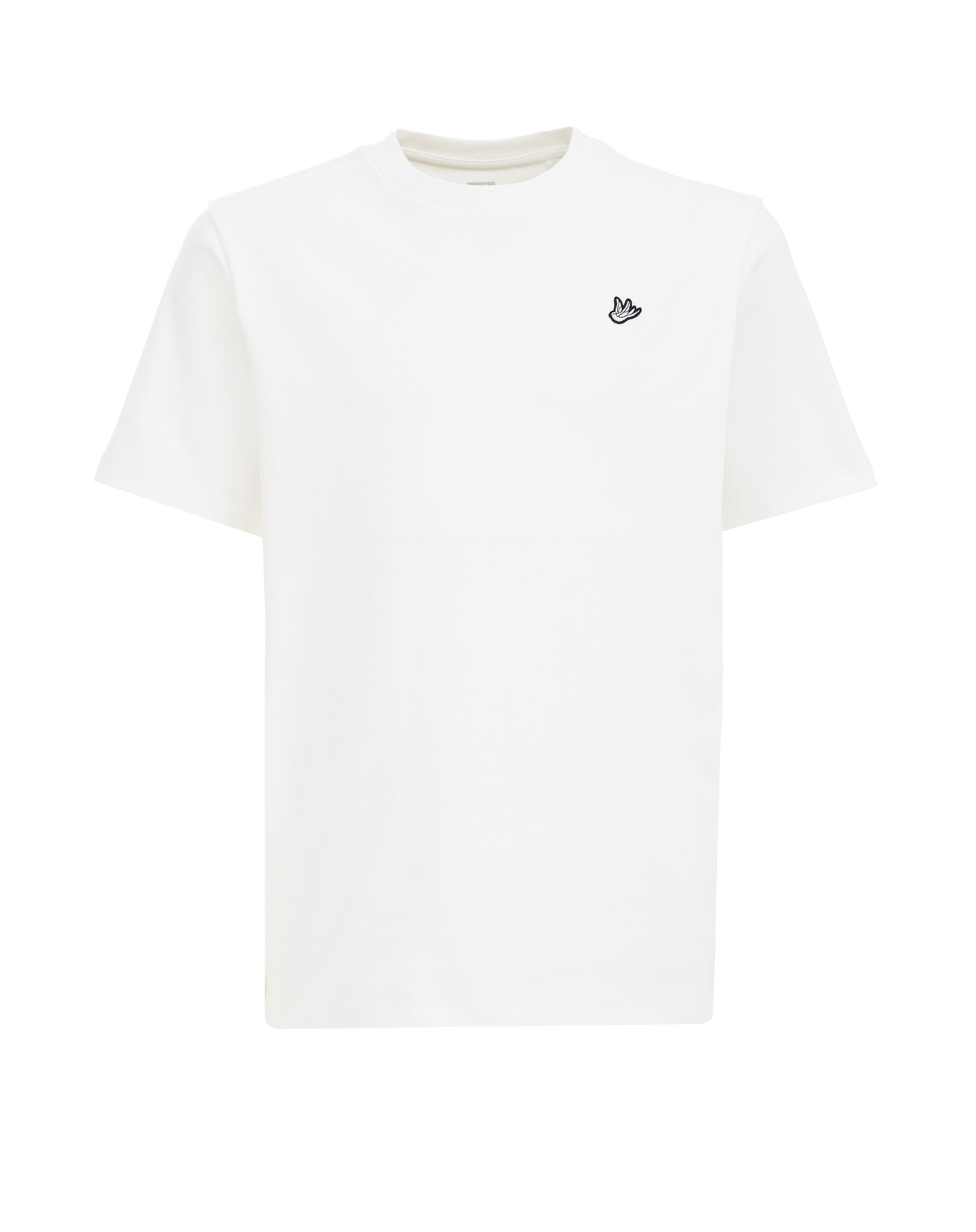 Maglietta di WE Fashion in bianco: frontale