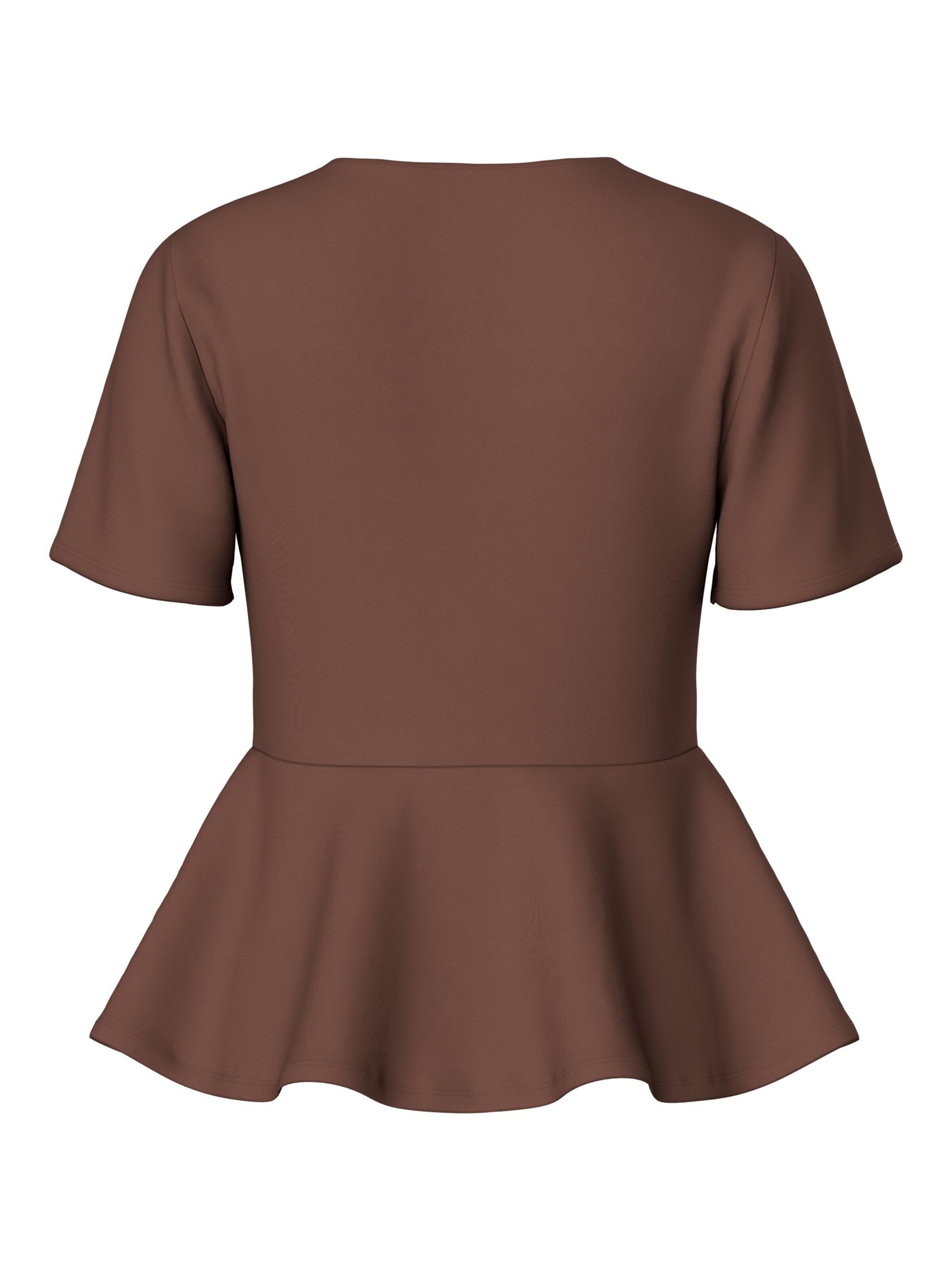 PIECES Shirts 'PCAlisa' i brun