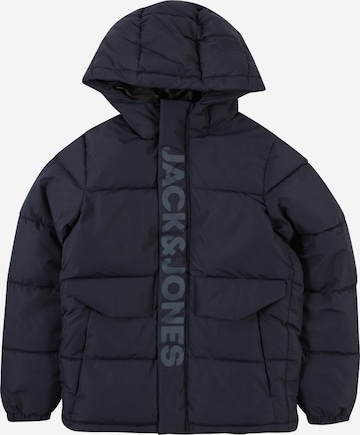 Jack & Jones Junior Winterjacke 'JCOSpeed' in Blau: Vorderseite