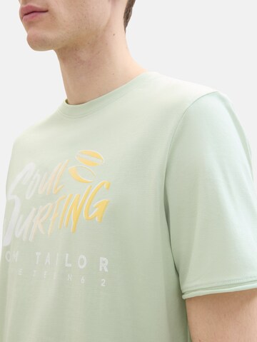 T-Shirt TOM TAILOR en vert