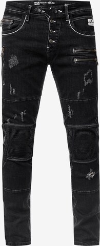 Rusty Neal Jeans 'MISATO' in Black: front