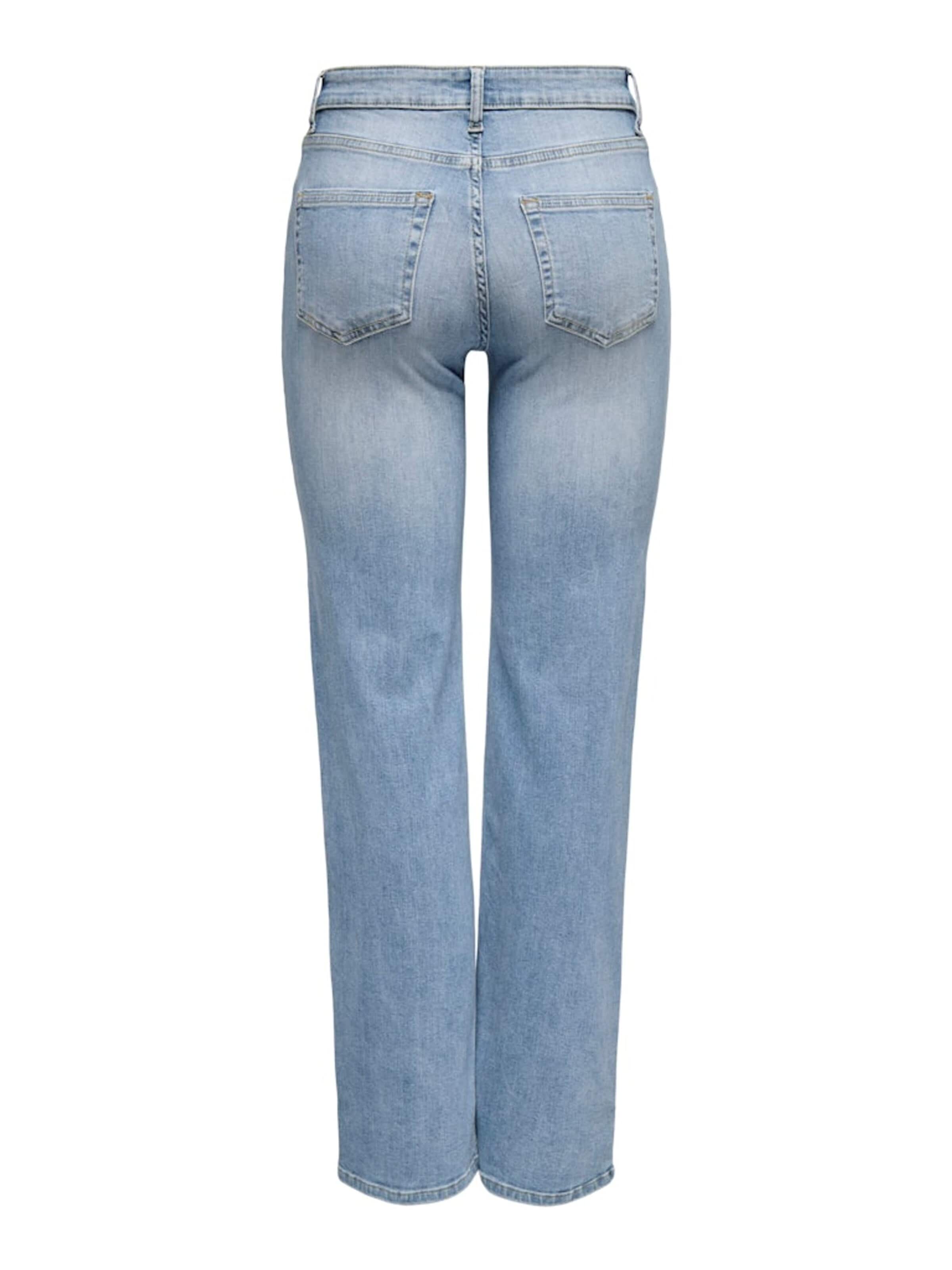 ONLY Baggy Jeans 'Blush' in Blauw