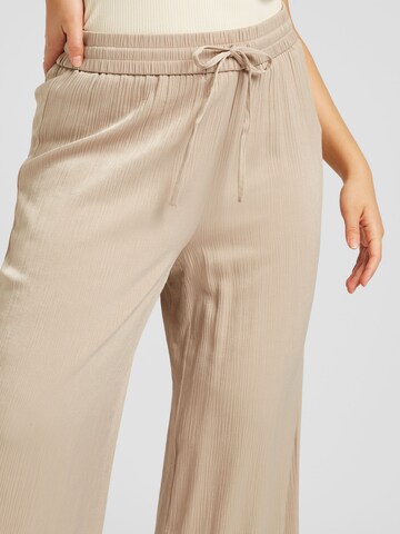 Wide Leg Pantalon 'SELMA ALIA' EVOKED en beige