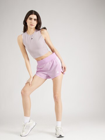 ADIDAS PERFORMANCE Regular Sportshorts 'PACER' in Lila