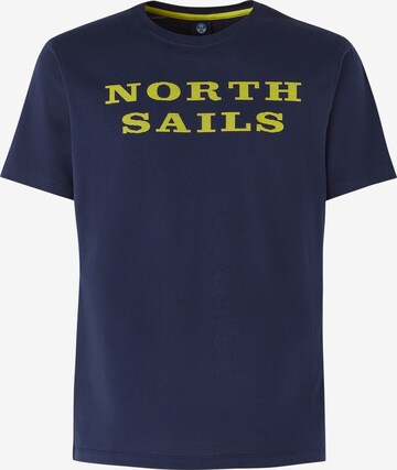 T-Shirt North Sails en bleu : devant