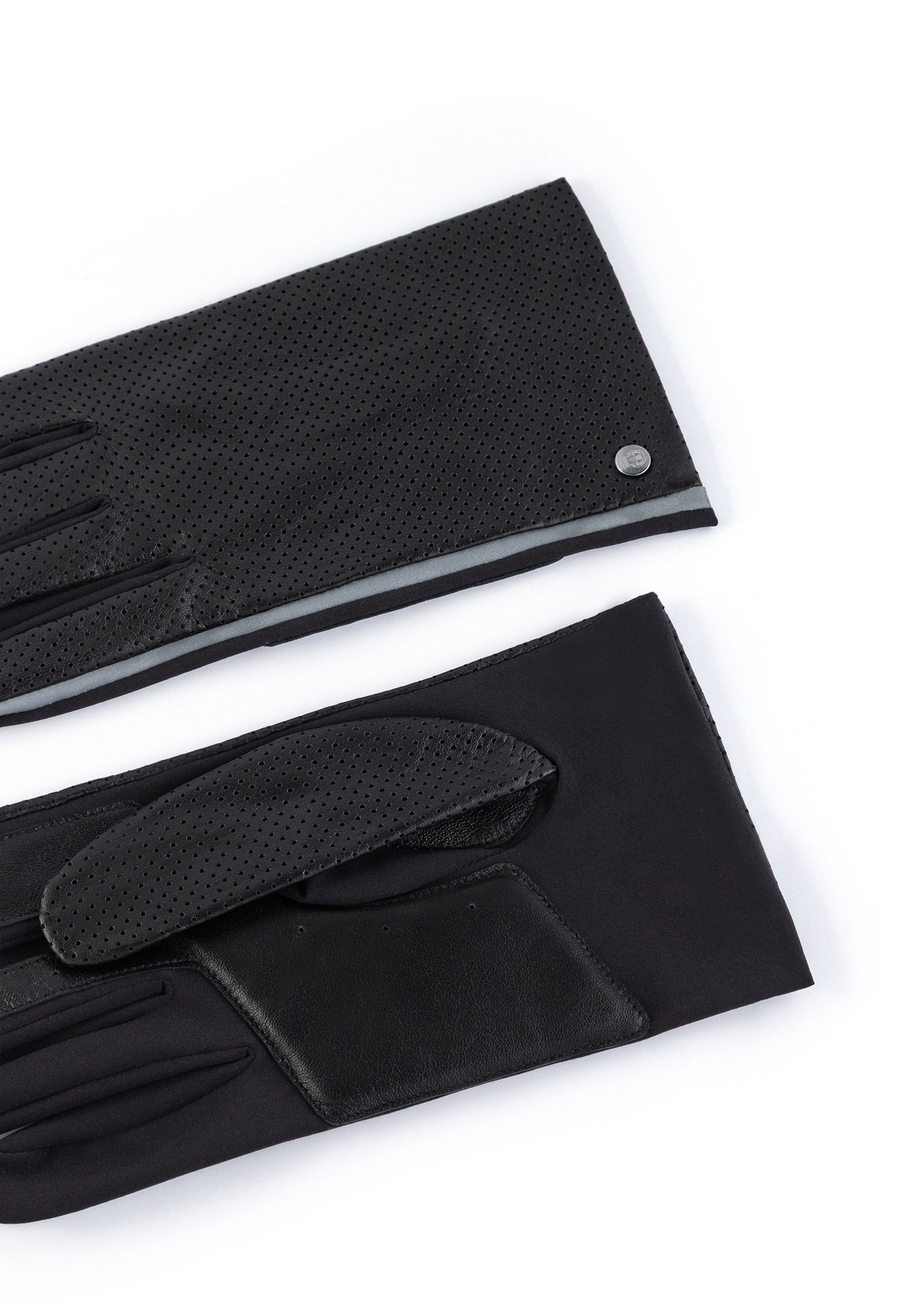 Roeckl Vingerhandschoenen ' CLEVELAND ' in Zwart