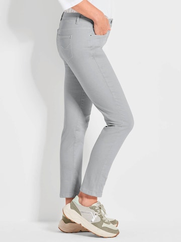 Coupe slim Jean 'Bella' Goldner en gris