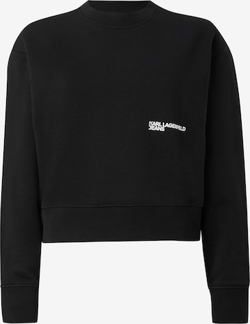 juoda KARL LAGERFELD JEANS Megztinis be užsegimo: priekis