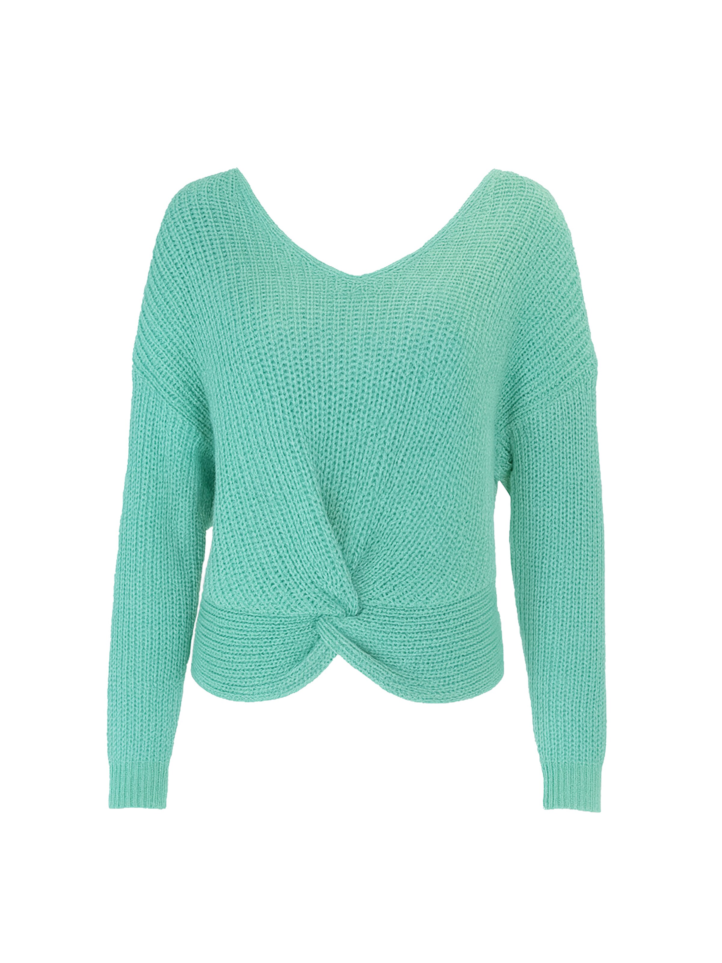 Elara Pullover in Grün: Vorderseite