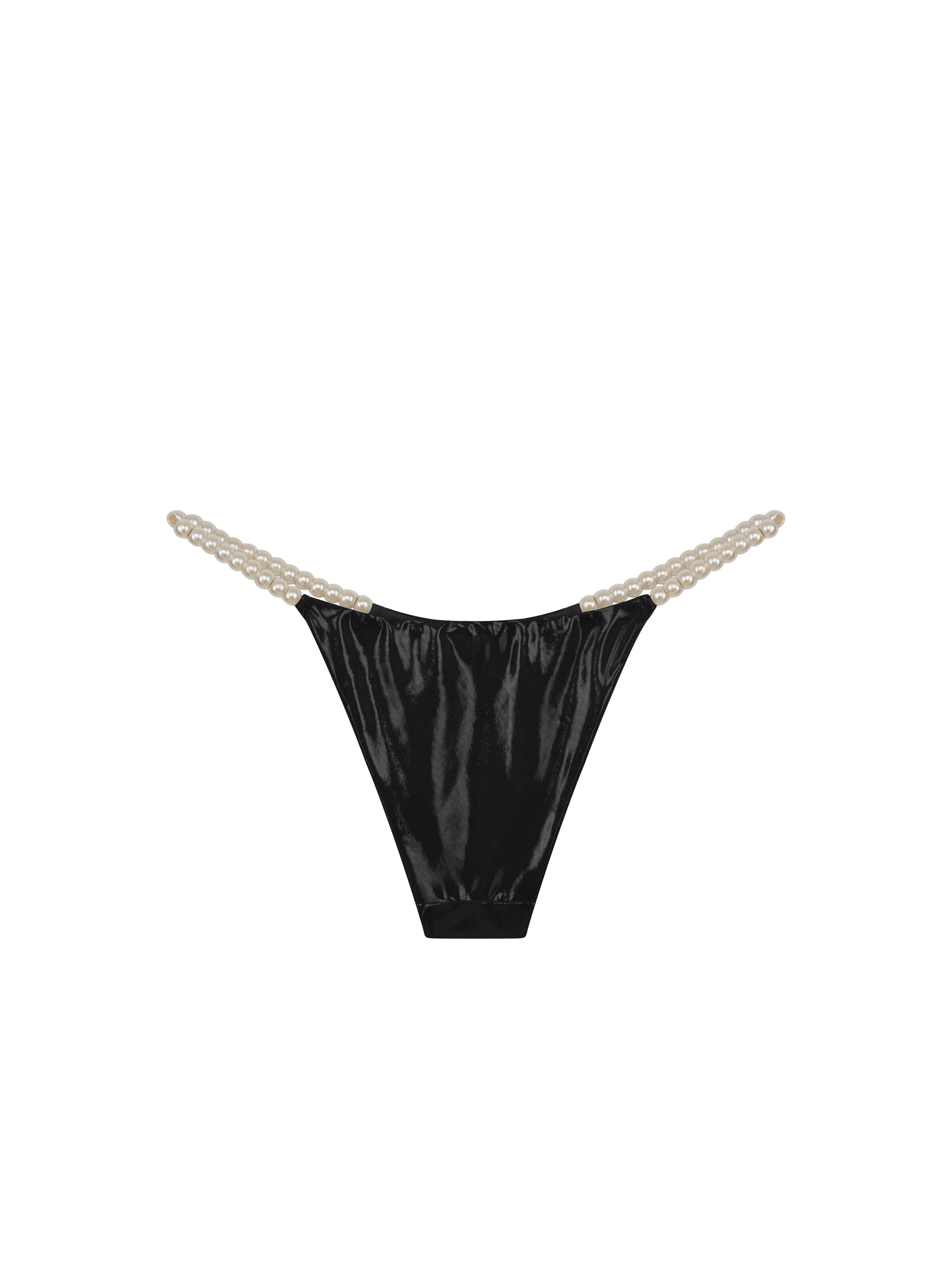 GOD SAVE QUEENS Bikini Bottoms 'Mia' in Grey: front