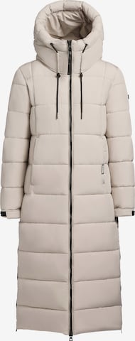 Manteau d’hiver 'Deria3' khujo en beige : devant