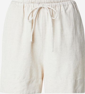Pantalon VILA en blanc : devant