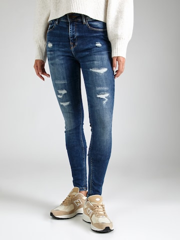 Coupe slim Jean 'Amy' LTB en bleu : devant