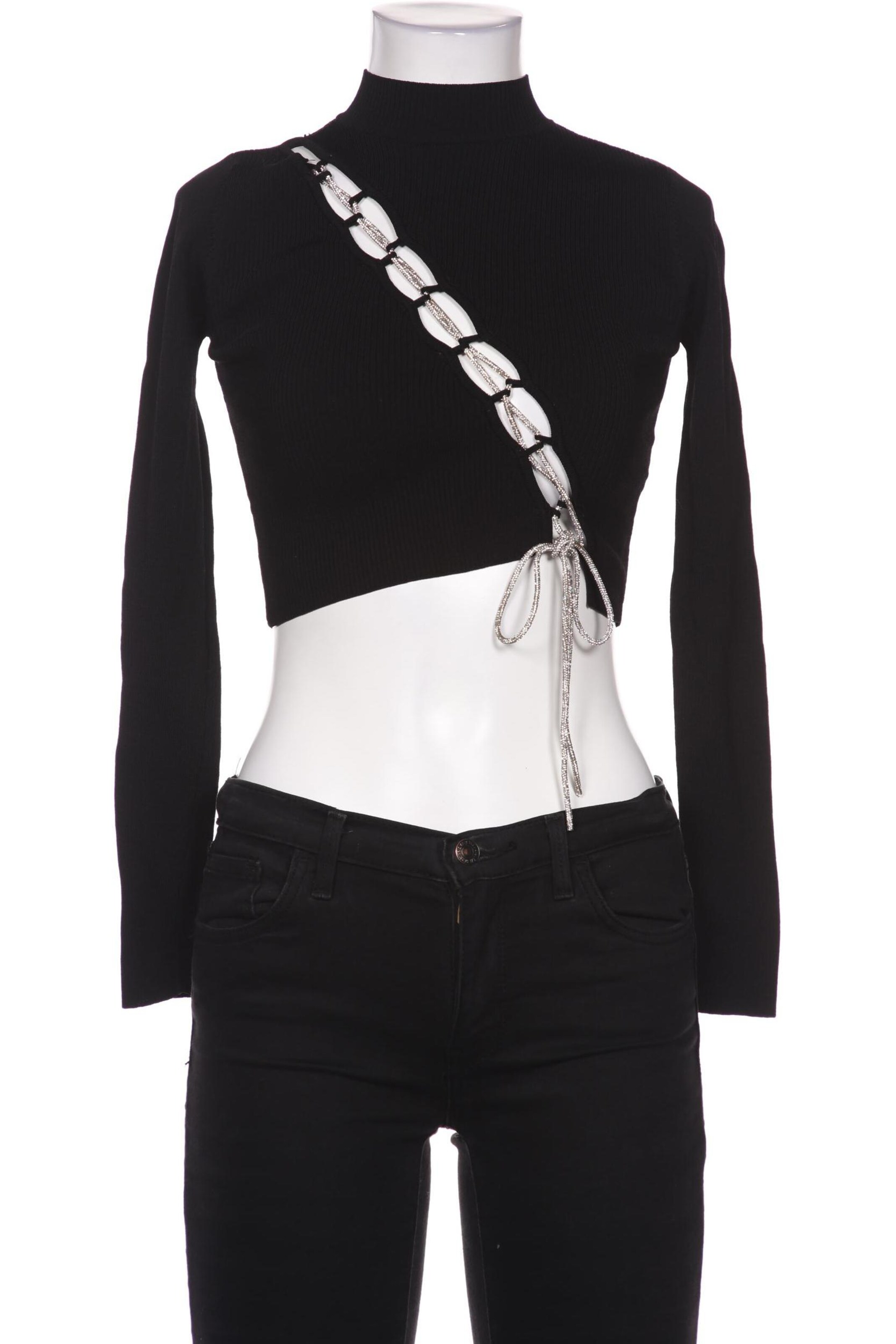 Bershka Pullover S in Schwarz: Vorderseite