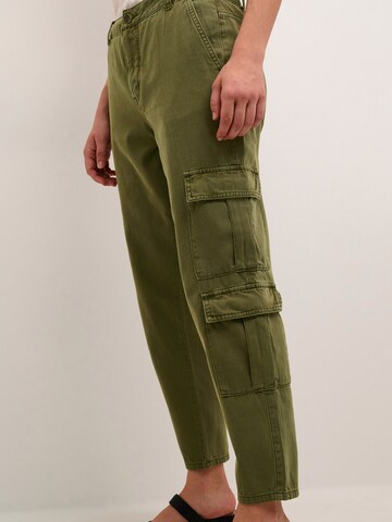 Slimfit Pantaloni cargo 'Jacky' di CULTURE in verde