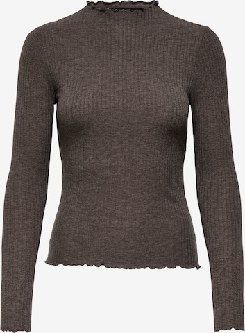 Maglietta 'ONLEMMA' di ONLY in marrone: frontale