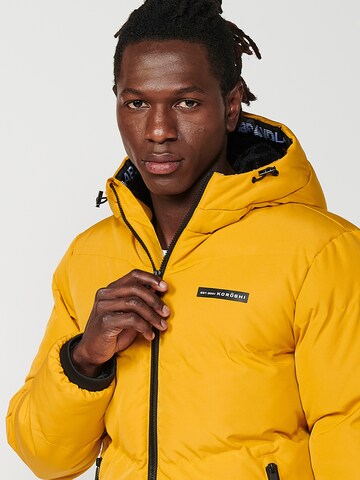 KOROSHI Winter jacket in Yellow