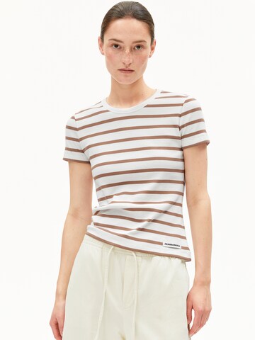 ARMEDANGELS Shirt in Brown: front