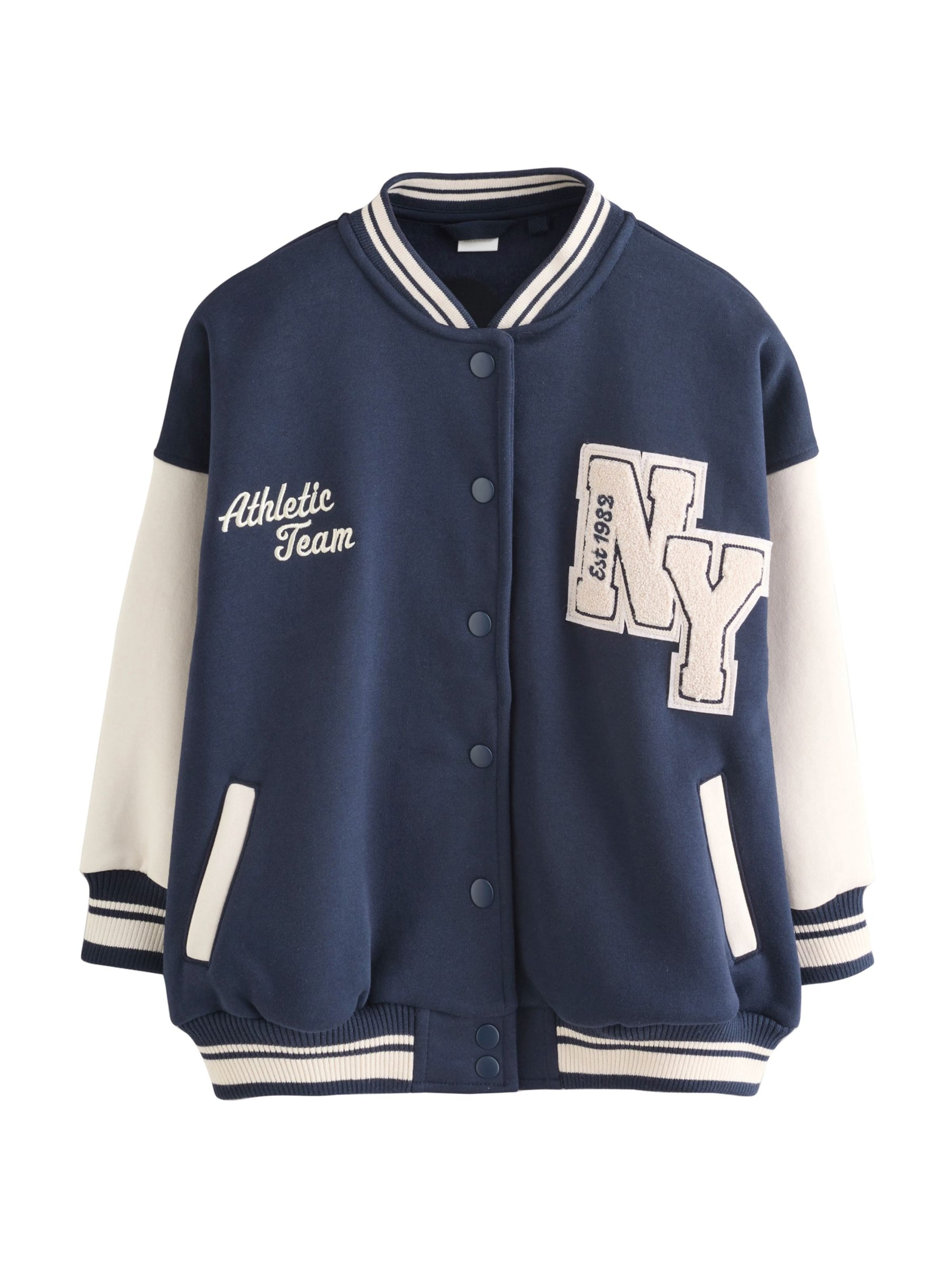 Next Übergangsjacke in Blau: Vorderseite