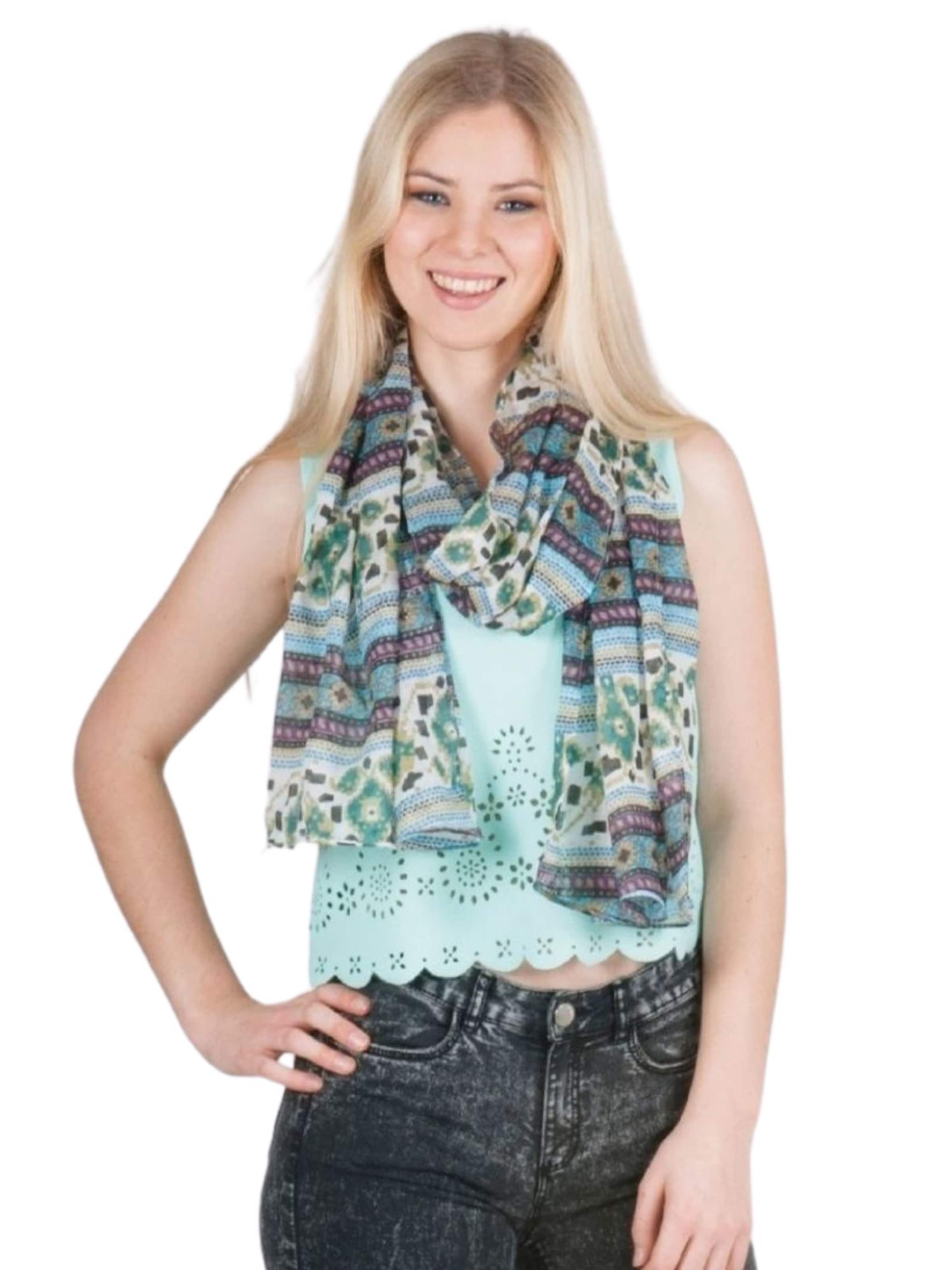 Sunsa Schal 'Sunsa'‌ in Blau