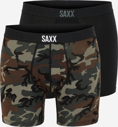 SAXX Bielizna sportowa w kolorze brązowy / khaki / oliwkowy / czarny / białym, Podgląd produktu