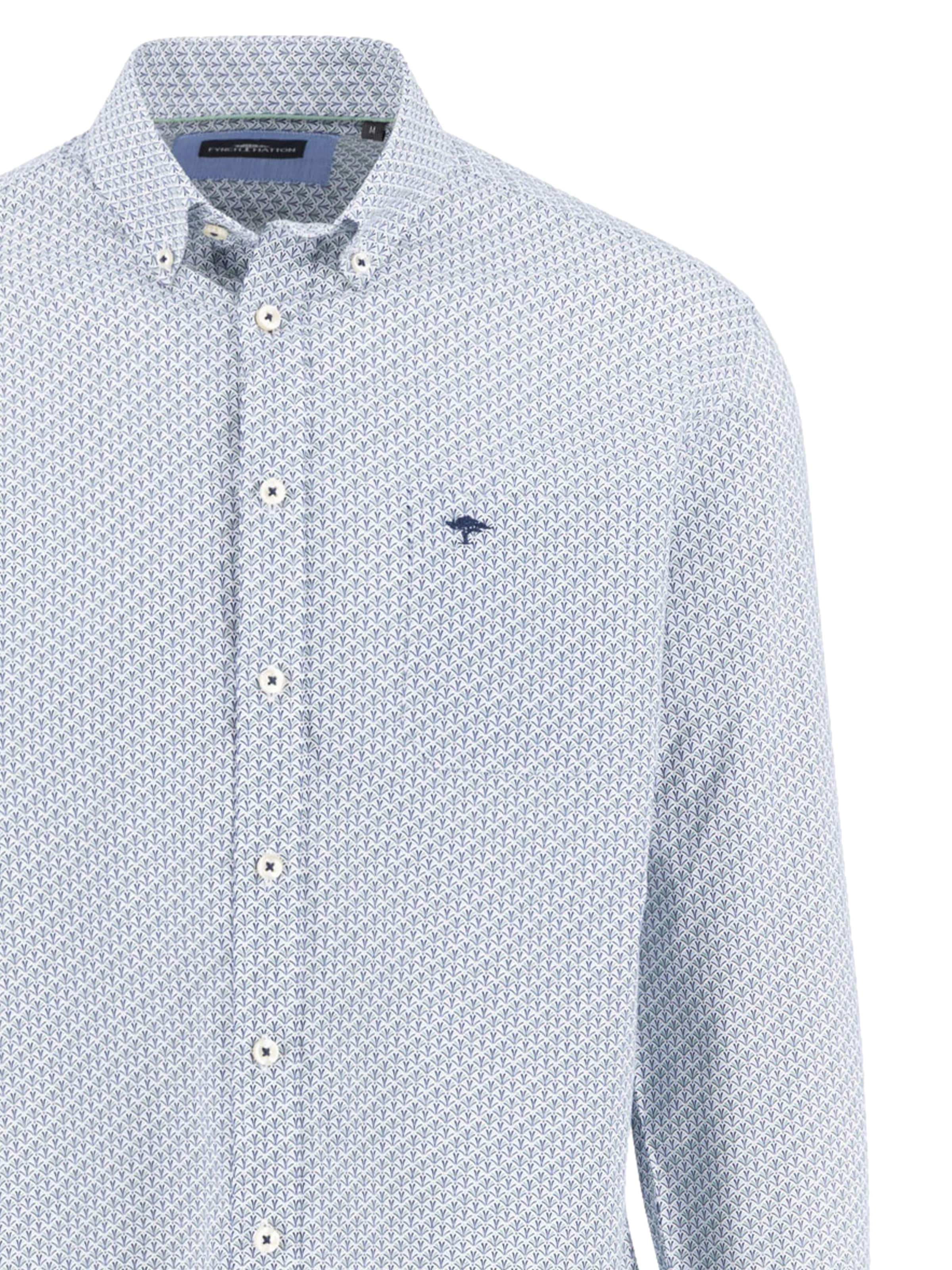 Coupe regular Chemise FYNCH-HATTON en bleu