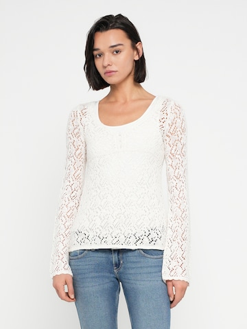 HOLLISTER Pullover 'BOHO STARSKY' in Grau: Vorderseite