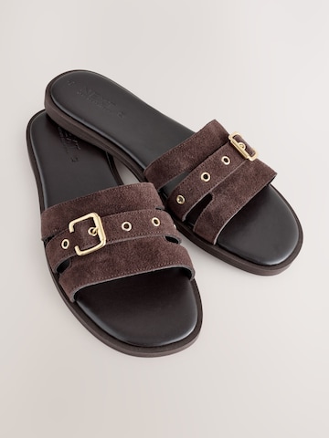 Next - Sapato aberto 'Forever Comfort' em castanho