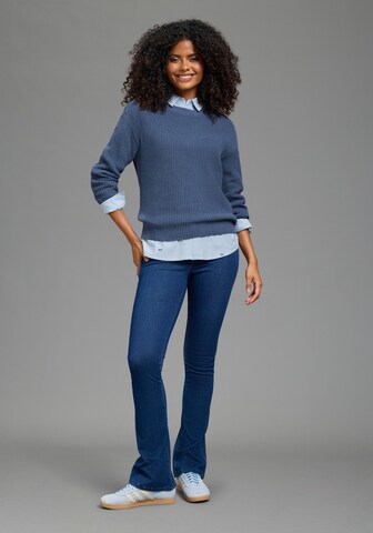 ARIZONA Flared Jeggings in Blue