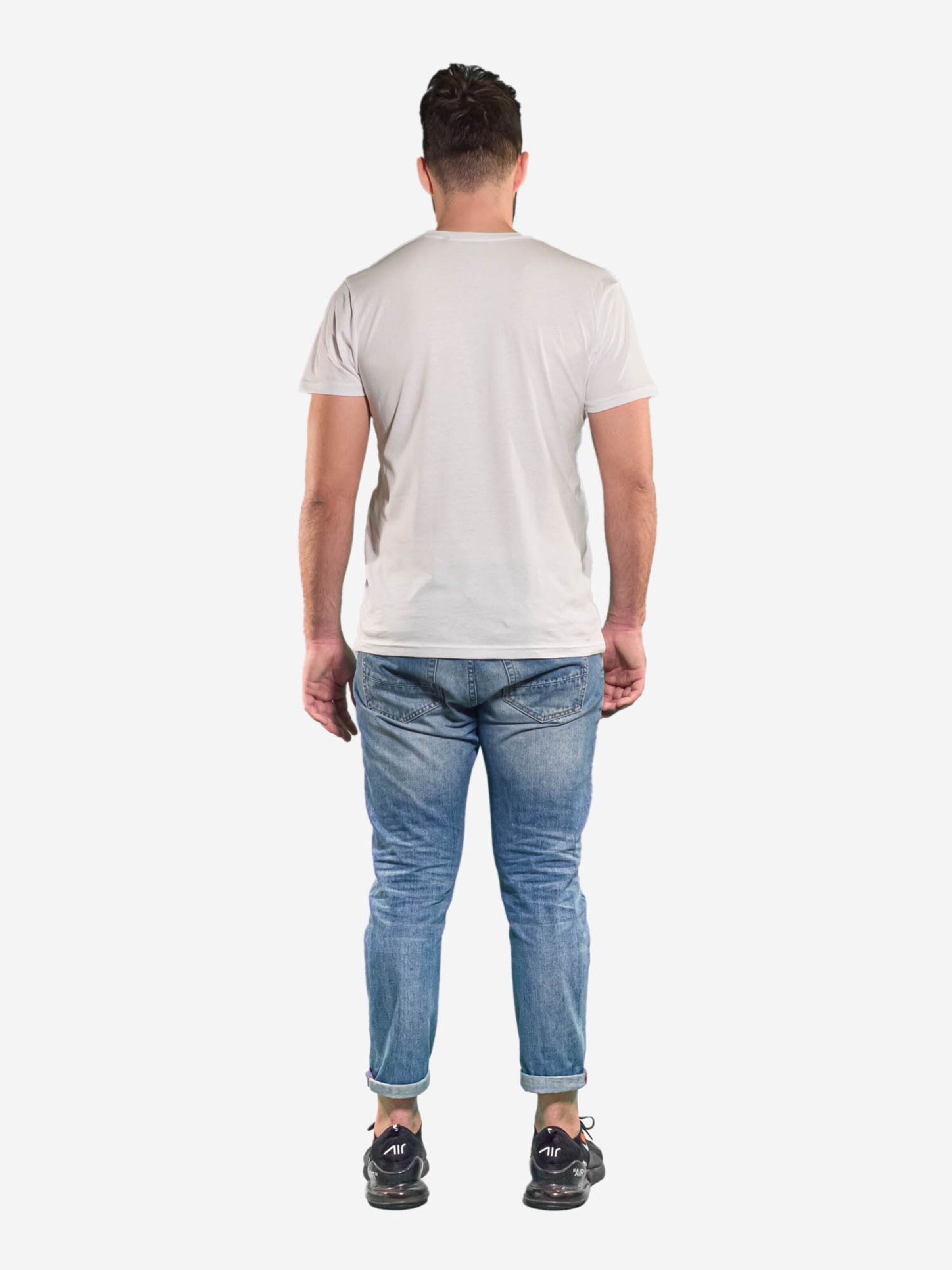 Männer Shirts Openspace Shirt in Weiß - BL01577 Männer Shirts Openspace Shirt in Weiß - BL01577