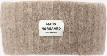 MADS NORGAARD COPENHAGEN Hoofdband 'Tosca Aschley' in Bruin: voorkant