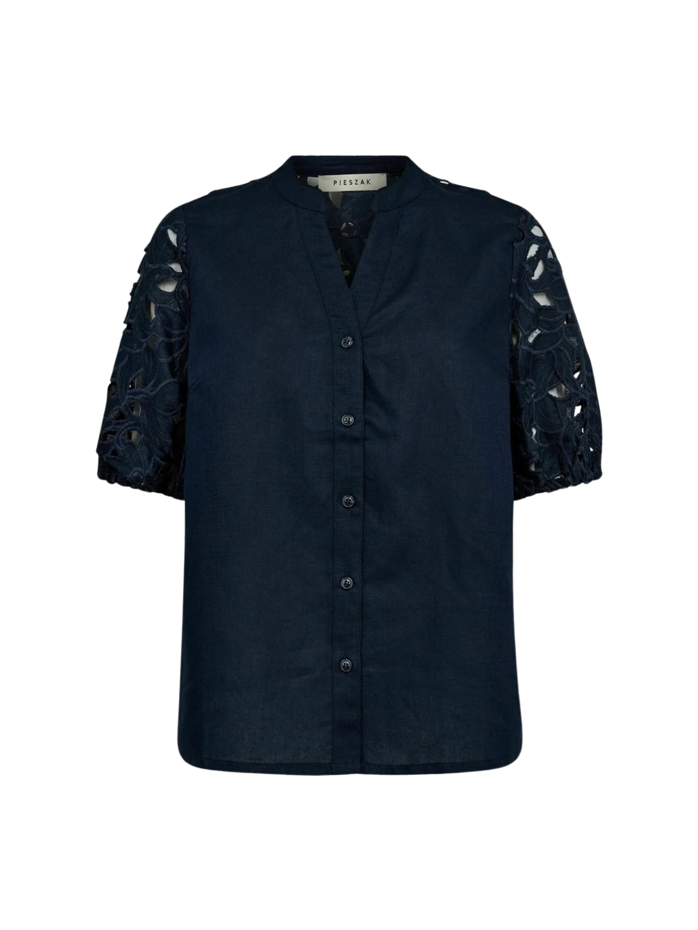 Pieszak Shirt in Blauw: voorkant