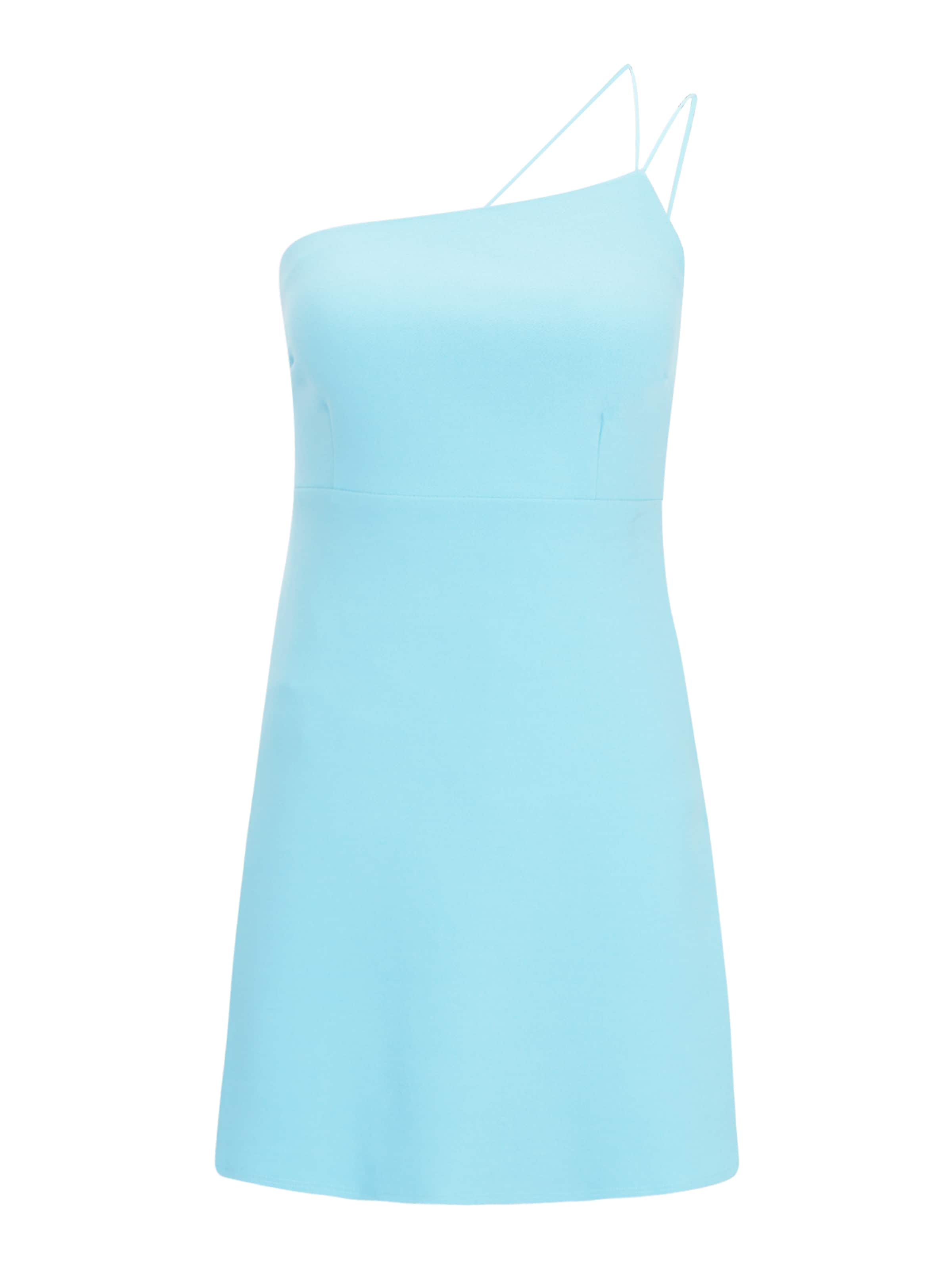 Rochie de cocktail de la Abercrombie & Fitch pe albastru: față