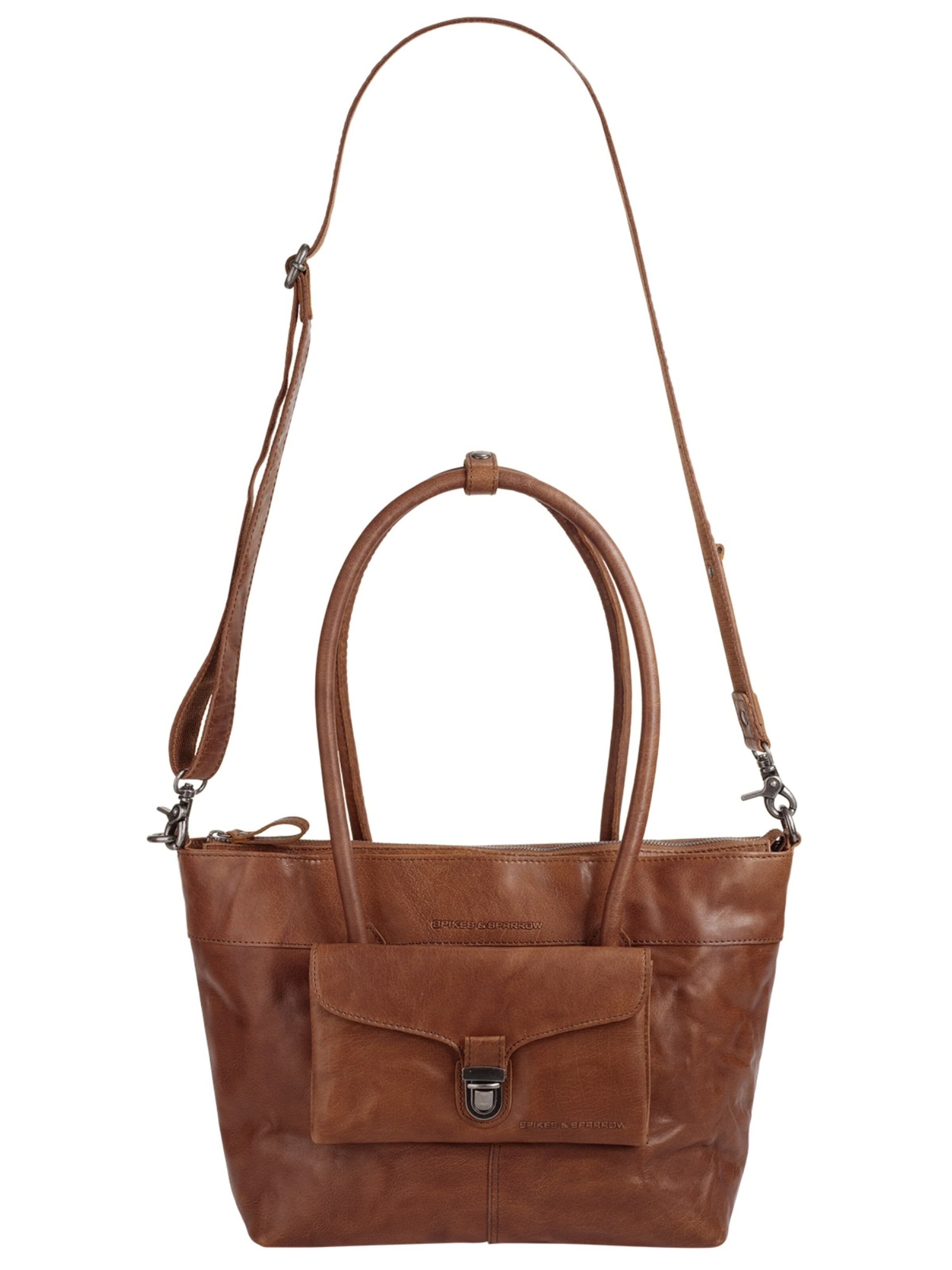 Cabas Spikes & Sparrow en marron
