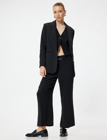 Koton Wide leg Broek in Zwart