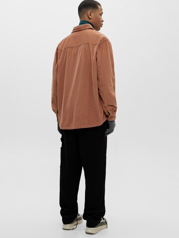 Pull&Bear Between-Season Jacket in Brown