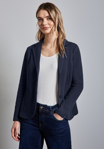 STREET ONE Blazer in Blue: front