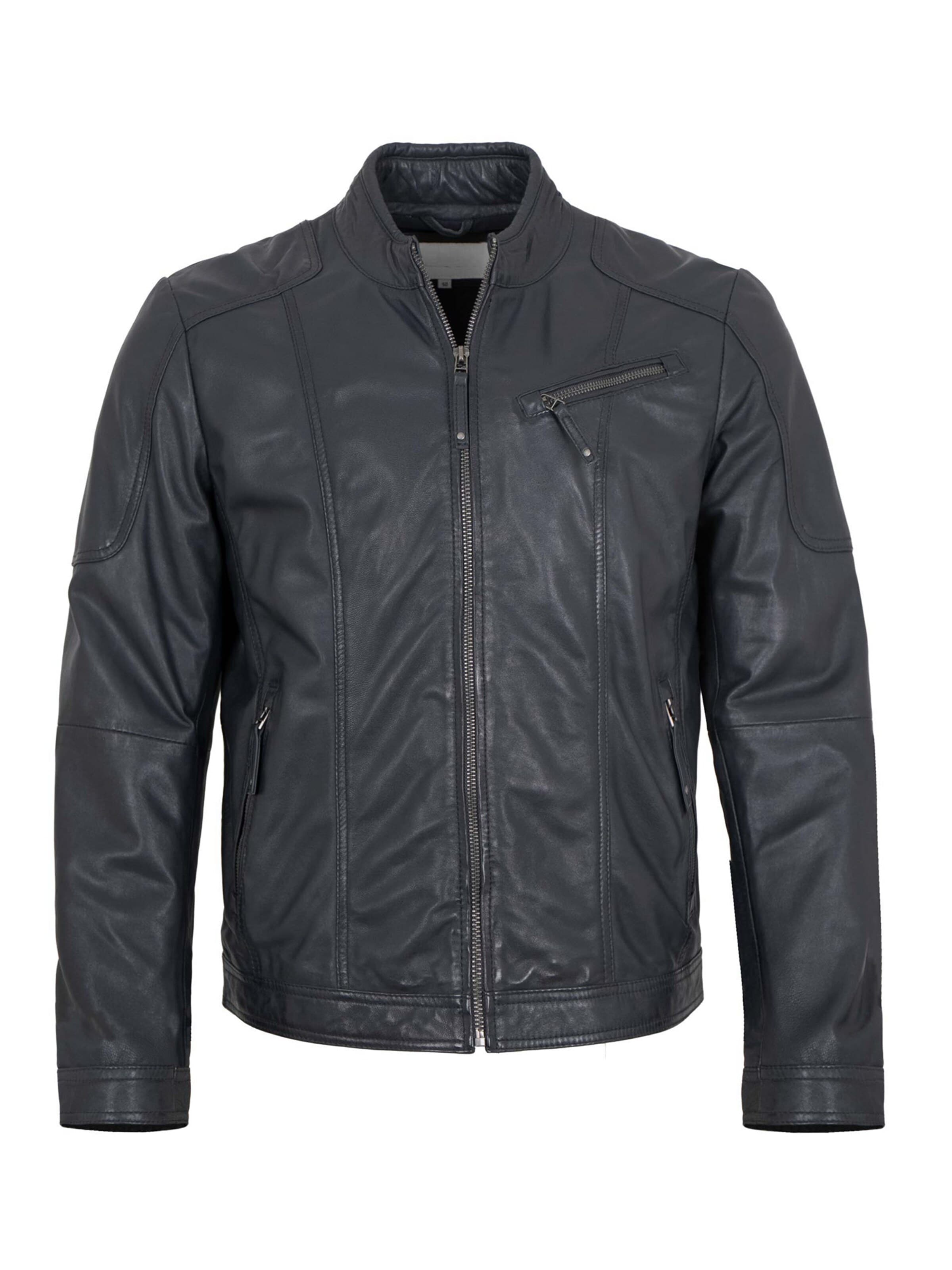 Jilani Between-Season Jacket 'Danko-3' in Blue: front