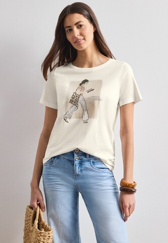 STREET ONE Shirt in White: front