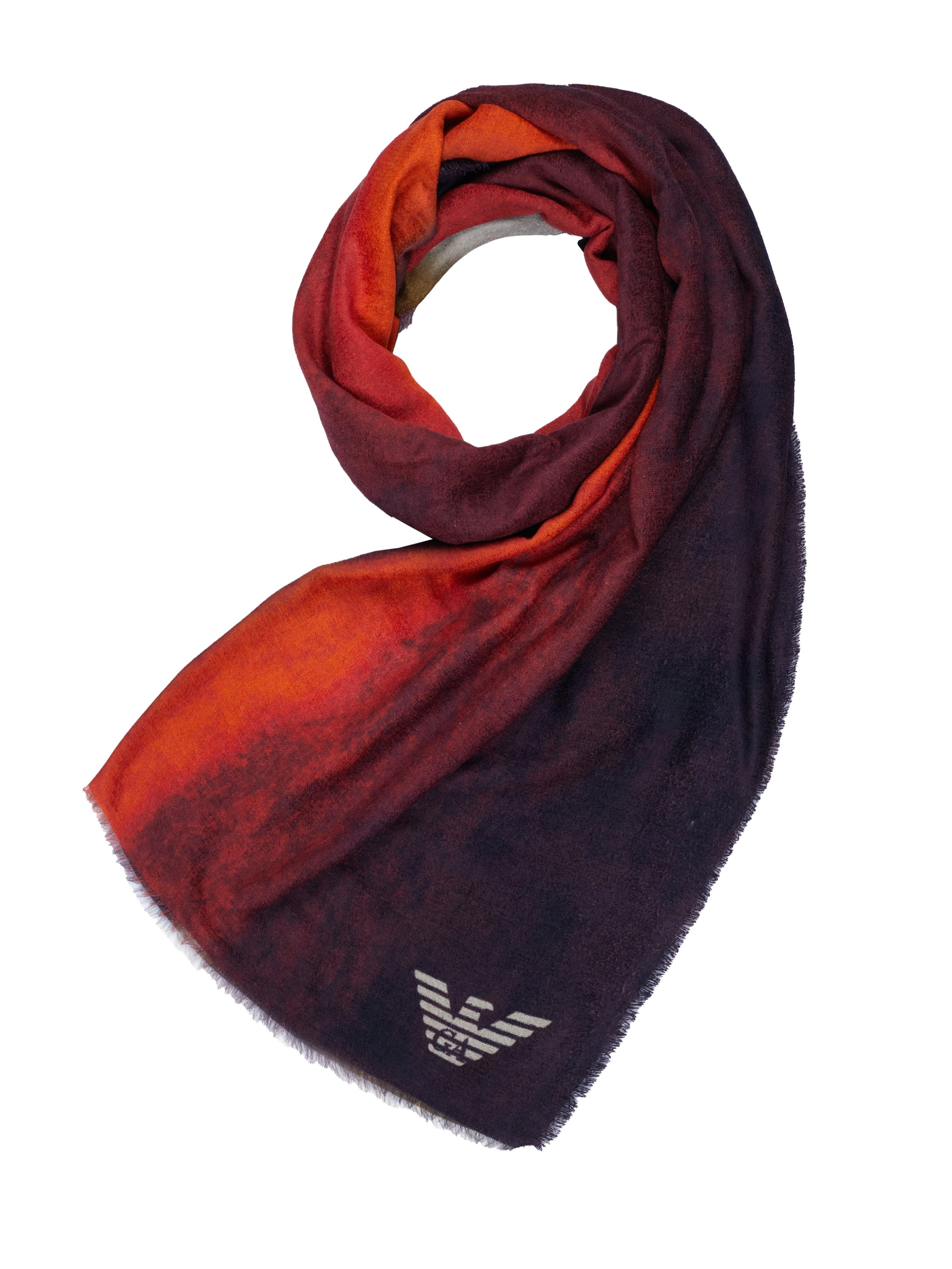 ARMANI Schal 'Emporio Armani Schal'‌‌‌‌‌‌‌ in Mischfarben: Vorderseite