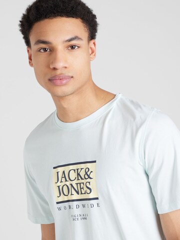 JACK & JONES T-Shirt 'LAFAYETTE' in Blau
