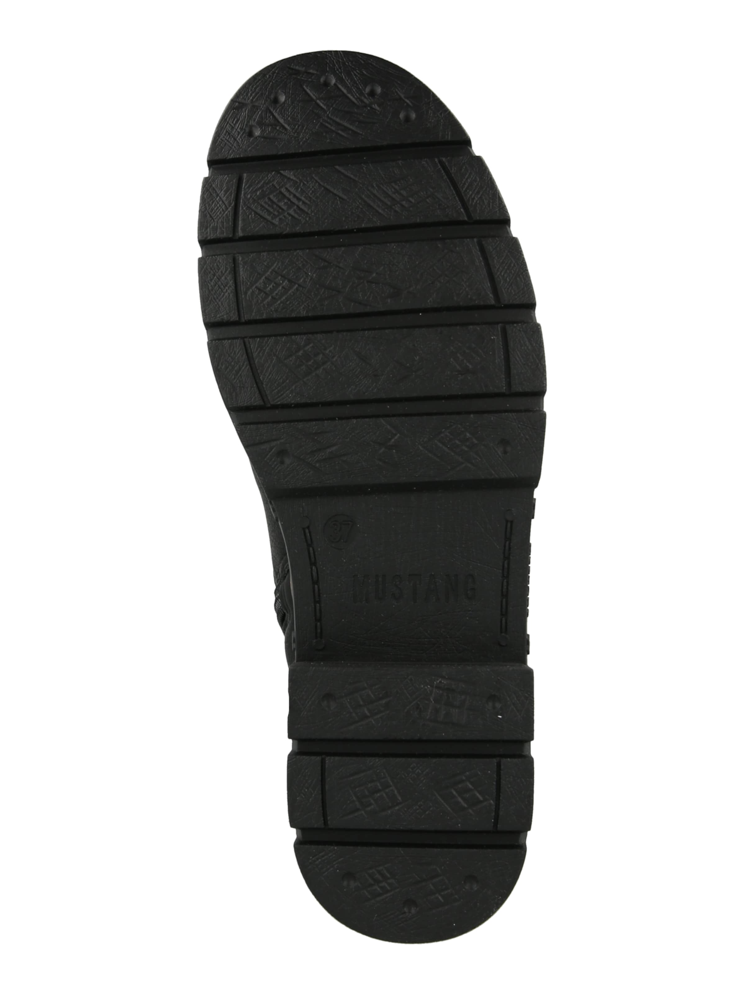 MUSTANG - Botines con cordones en negro