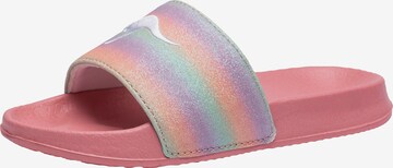 KangaROOS Beach & Pool Shoes in Pink: front