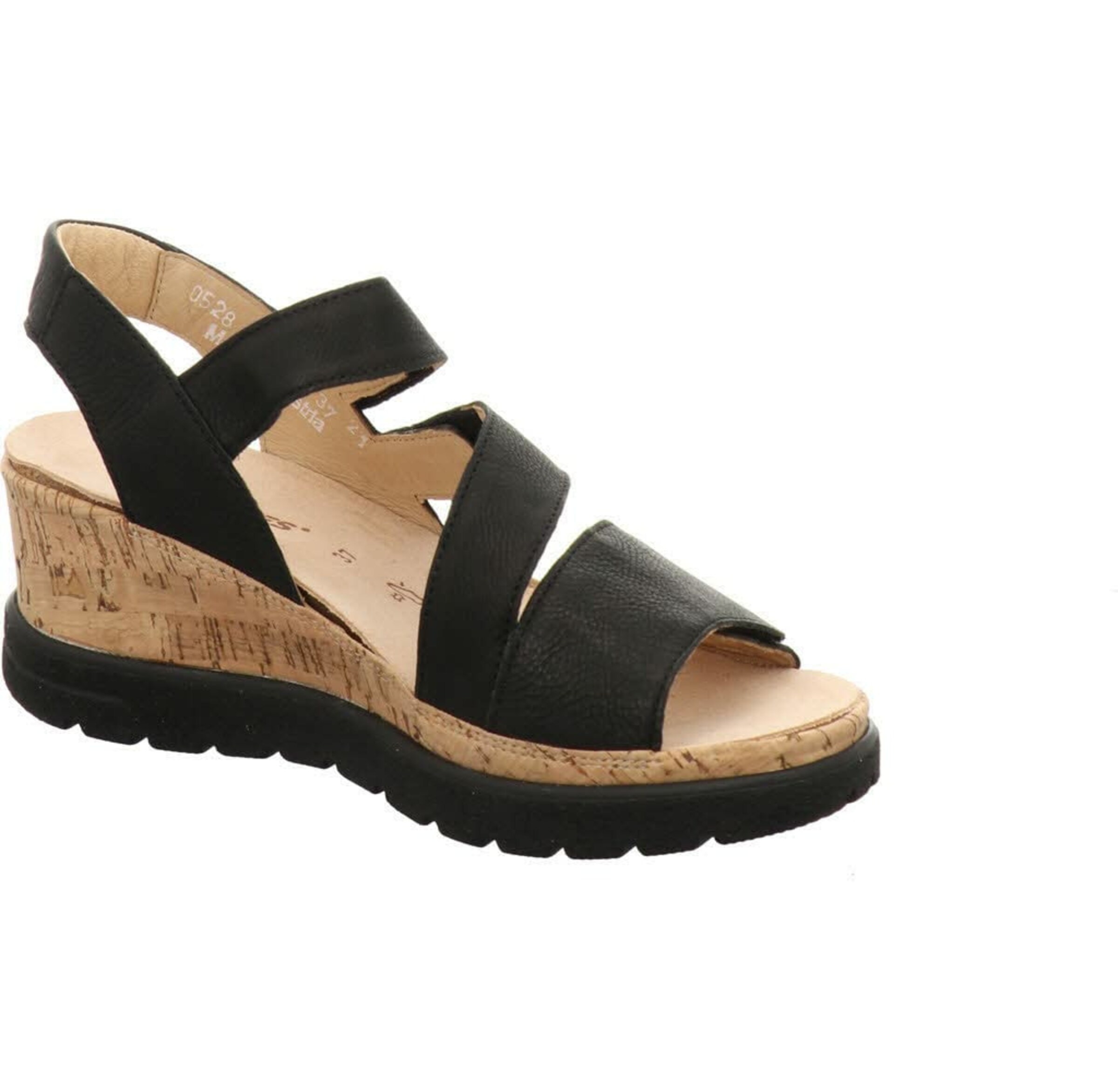 Hartjes Sandals in Black