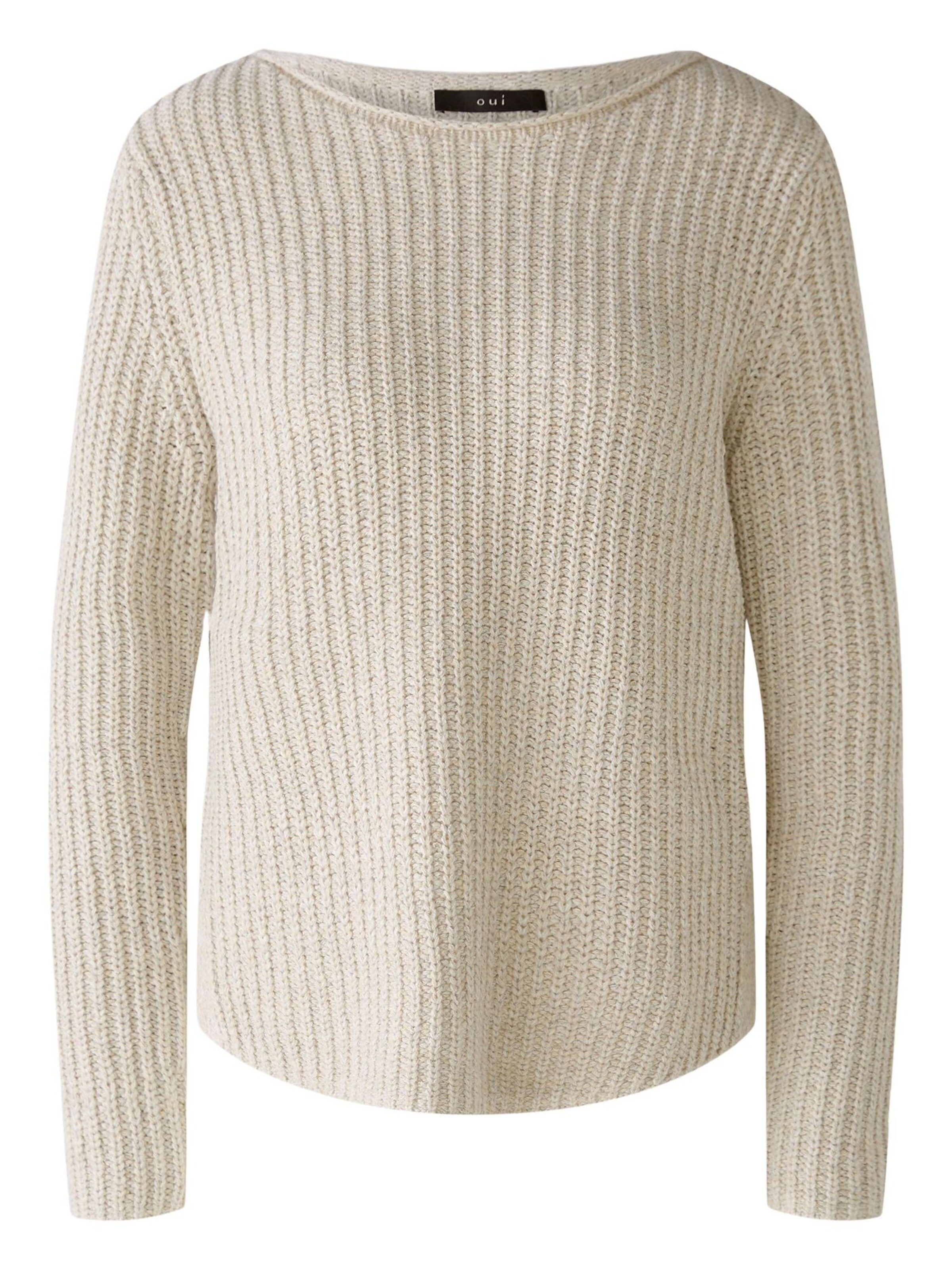 OUI Pullover 'Naolin' in Beige: Vorderseite
