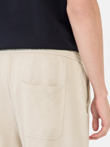 CAMEL ACTIVE Loosefit Bermuda Shorts mit elastischem Bund in Beige