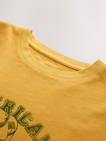 T-Shirt Next en jaune